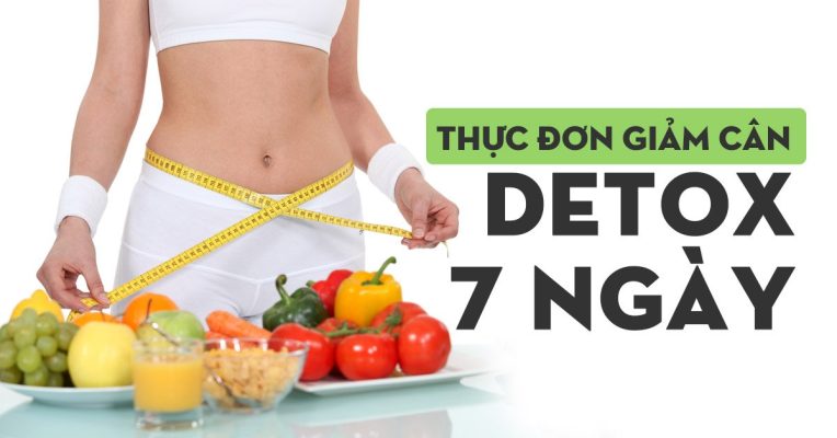 Thuc Don Giam Can Detox 7 Ngay